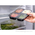 Disposable plastic take away lunch box/food container